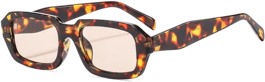 

Классические солнцезащитные очки в маленькой квадратной оправе для женщин, винтажные, для мужчин, спортивные, для активного отдыха, рыбалки, с защитой от УФ-излучения UV400 TVTBBVV, Flower Tea