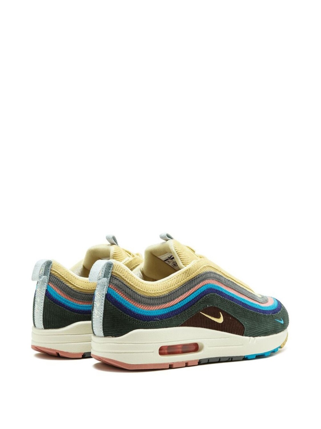 Кроссовки Air Max 1/97 из коллаборации с Sean Wotherspoon Nike, зеленый — фото 3
