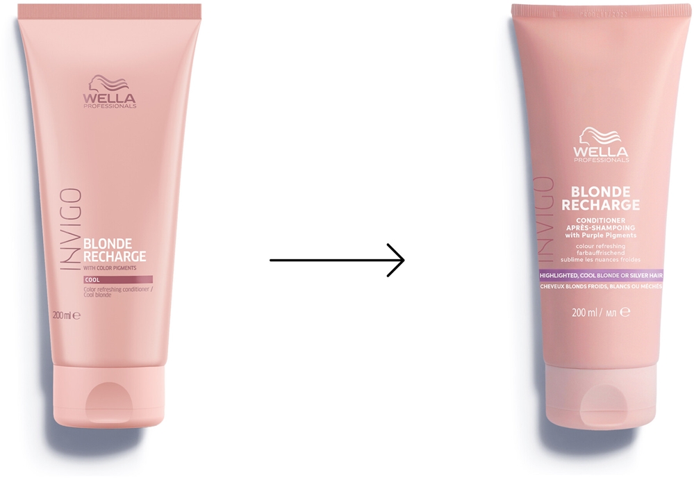 Кондиционер Invigo Blonde Recharge с фиолетовыми пигментами для нейтрализации желтизны Wella Professionals, 200 мл — фото 4