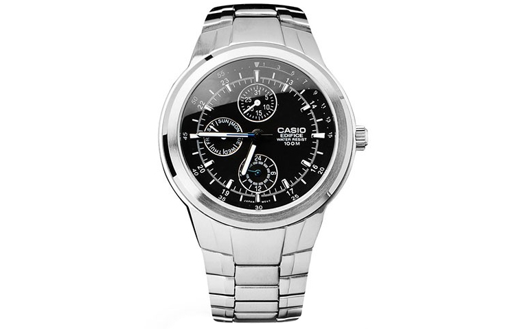 

CASIO Часы Men EDIFICE Black Watch EF-305D-1A, Black Dial