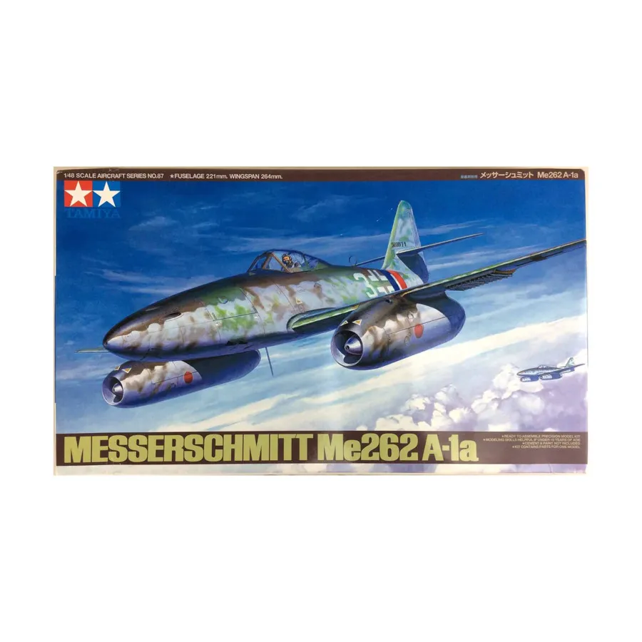 

Мессершмитт Ме262 А-1а, Military Aircraft Models (1:48) (Tamiya)