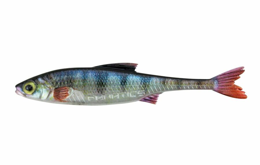 

STUCKI FISHING Мягкая приманка - Stucki Real Rider FISH Tail 10 см/5,3 г - Perch Silver