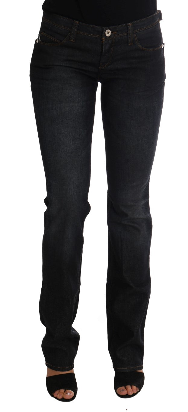 

Женские джинсы Costume National Cotton Slim Fit, синий