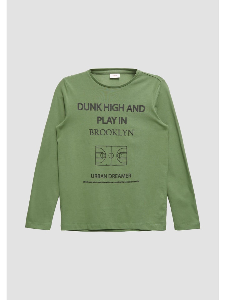 

s.Oliver Футболка 7372 светло-зеленого цвета