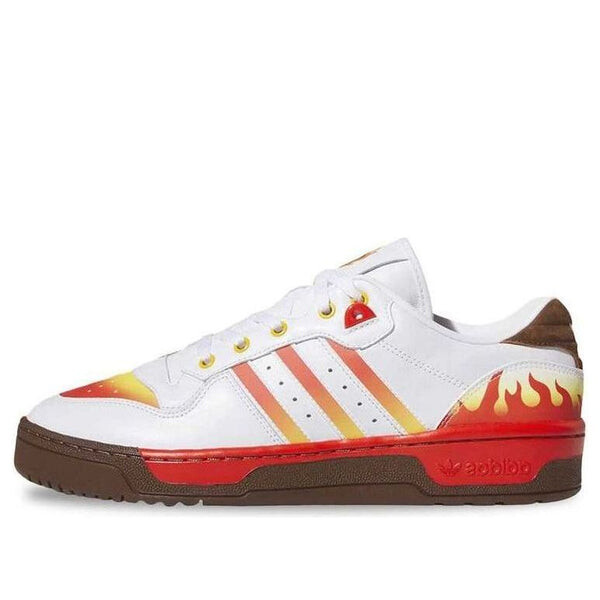 

Кроссовки x demon slayer rivalry low 'rengoku' Adidas, белый