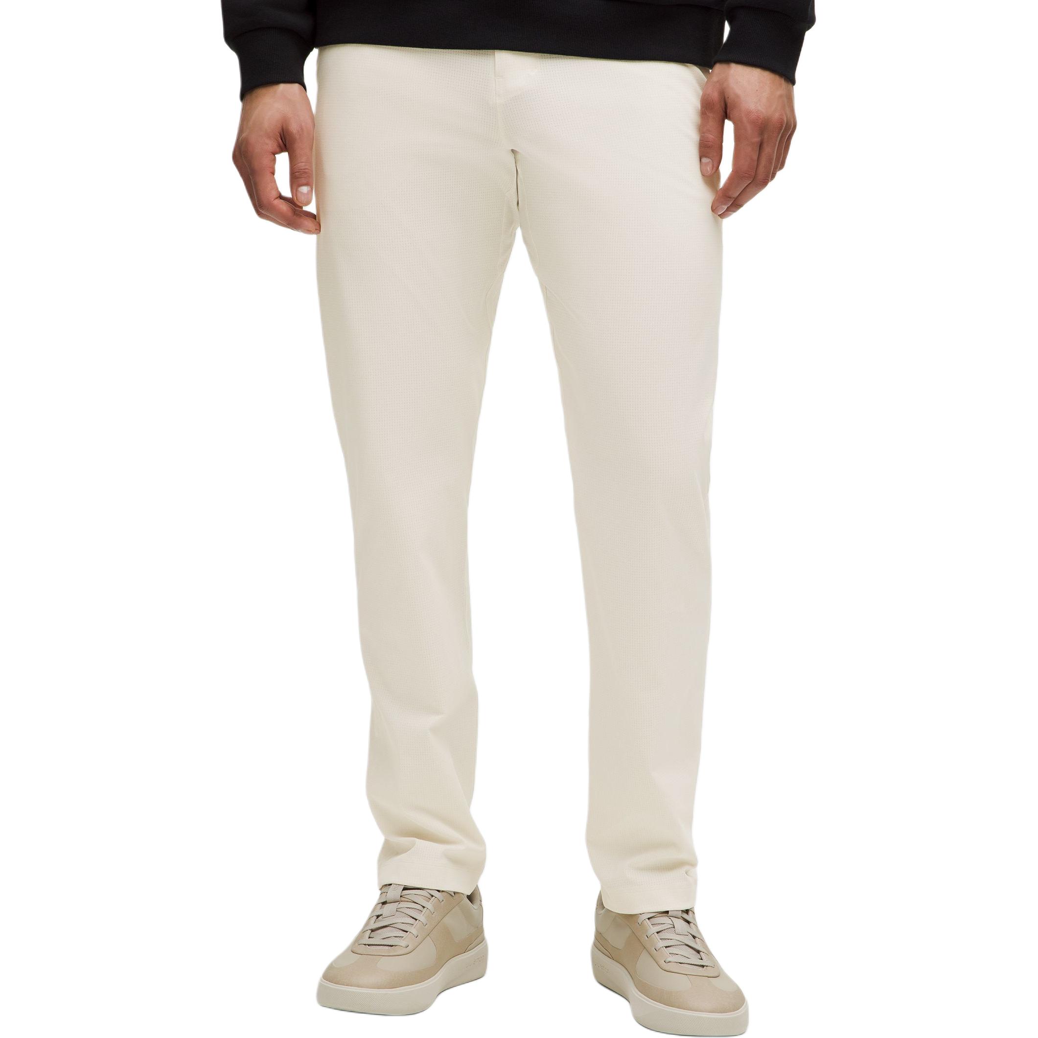 

Повседневные брюки ABC для мужчин Lululemon, светлая слоновая кость