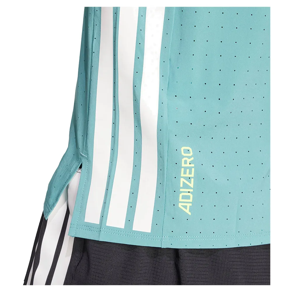 Футболка с коротким рукавом спортивная adidas Adizero, синий — фото 4