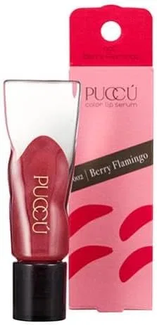Бальзам для губ PUCCA Color Lip Balm 002 Berry Flamingo, глянцевый Puccú
