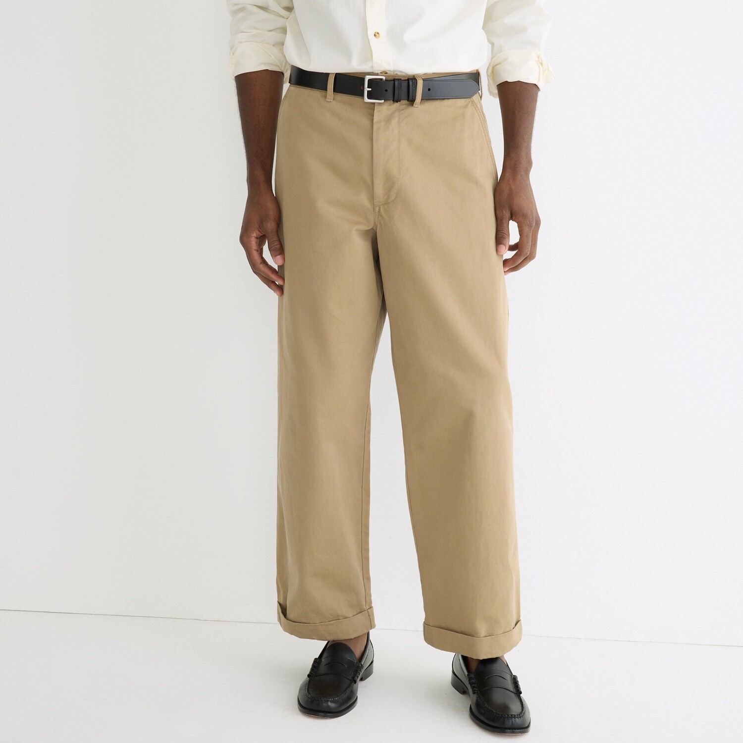 

Брюки-Чинос Giant-Fit J.Crew, хаки