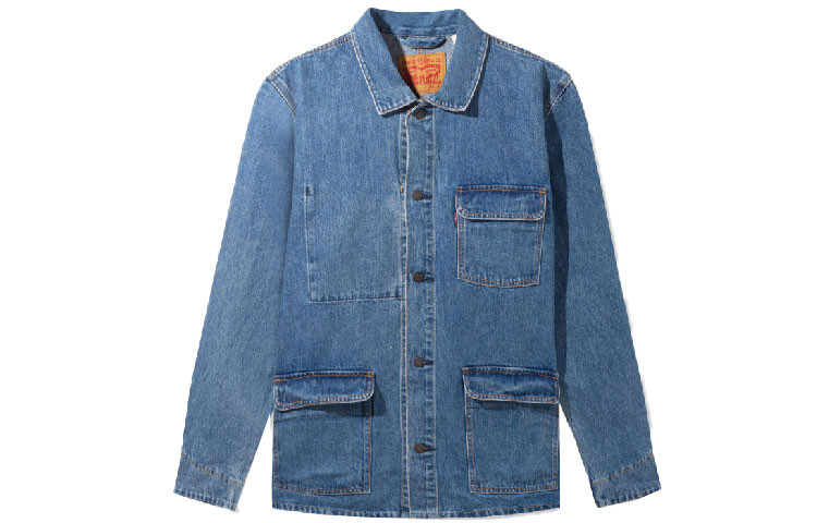 

Джинсовая куртка унисекс Levi's levi’s, цвет Blue
