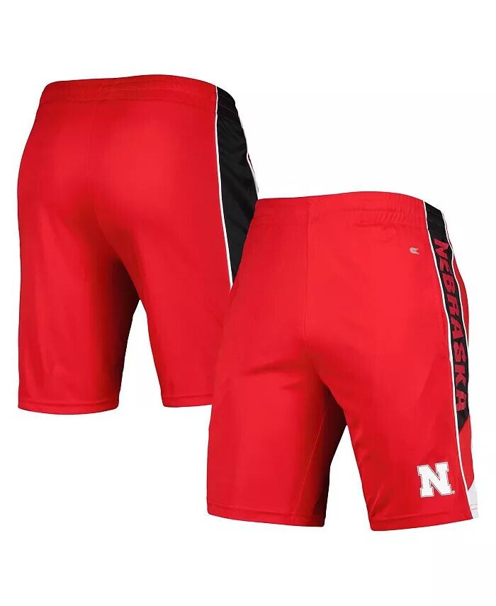 

Мужские шорты для бассейна Scarlet Nebraska Huskers Colosseum