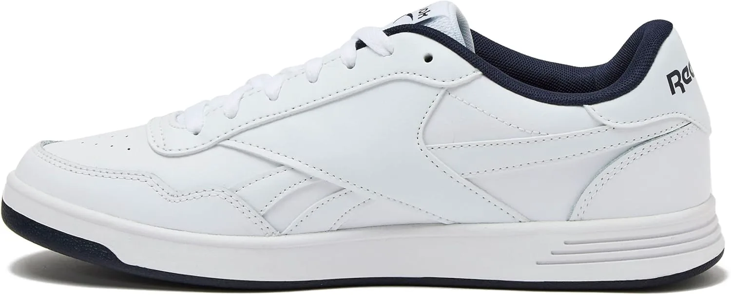 Мужские кроссовки Reebok Court Advance - повседневные теннисные туфли, размеры с 6 по 15, белый/синий — фото 3