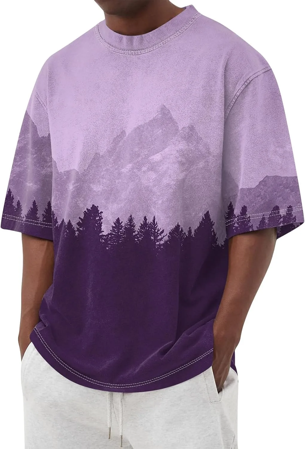 

Мужская футболка с коротким рукавом, летняя базовая модель