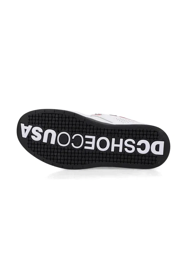 Кроссовки Kalynx Dc Shoes, черно-бело-красный — фото 4