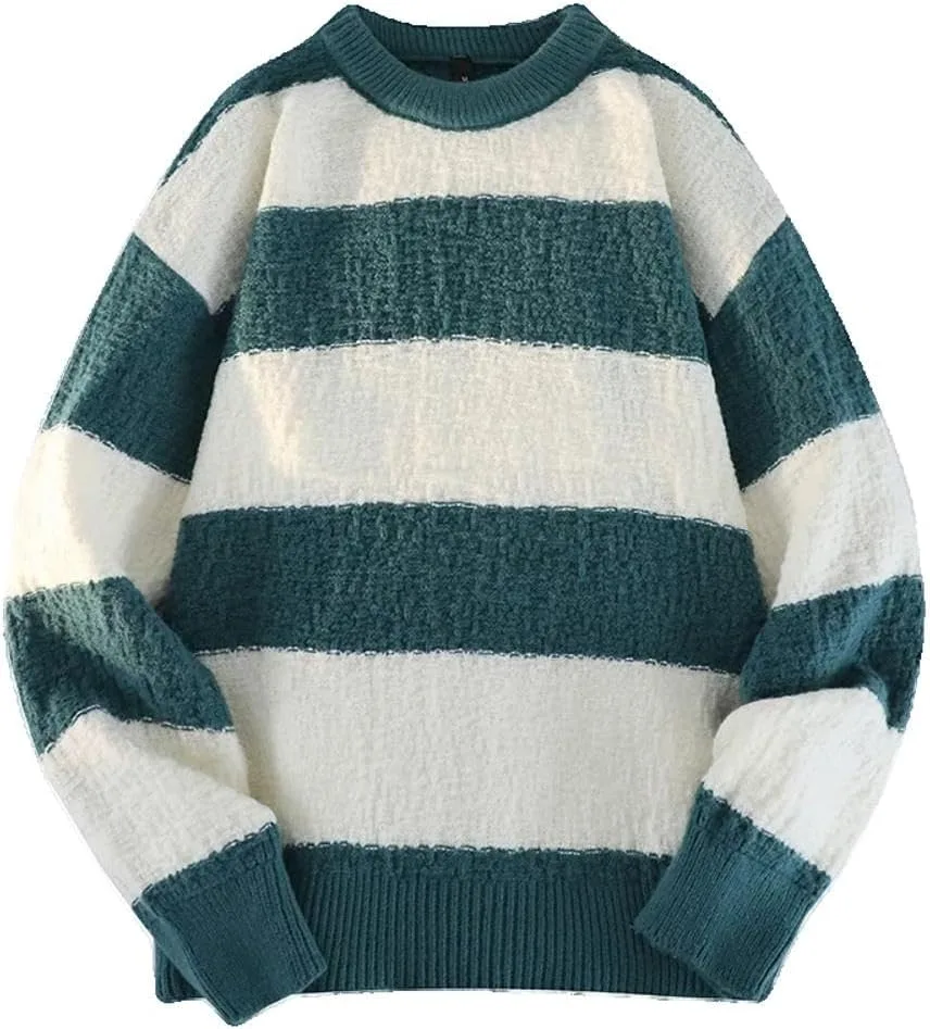 

Осенний пуловер мужской с воротником и длинными рукавами MIGAOQ