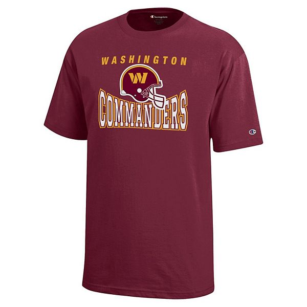 Футболка Youth burgundy washington commanders Champion — фото 3