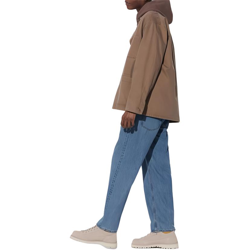 UNIQLO Джинсы denim series мужские lake blue — фото 4