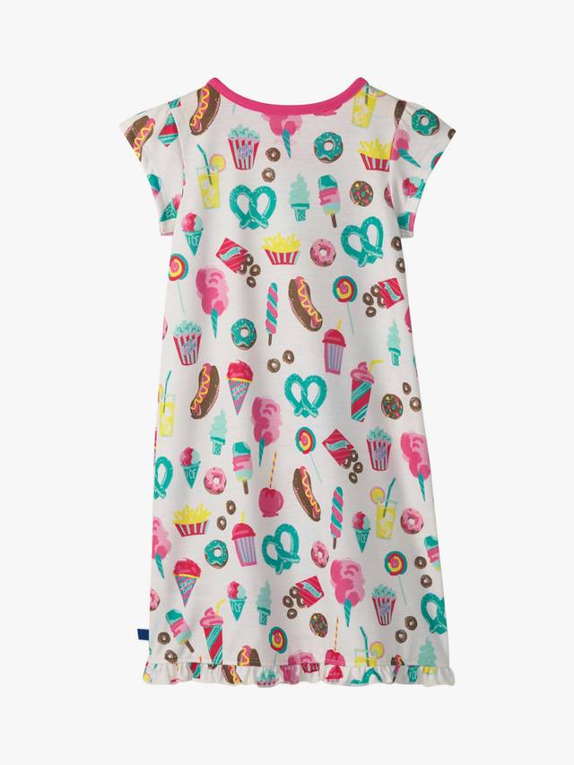 Ночная сорочка с рюшами для детей "Carnival Treats" Hatley, Tender Yellow — фото 2