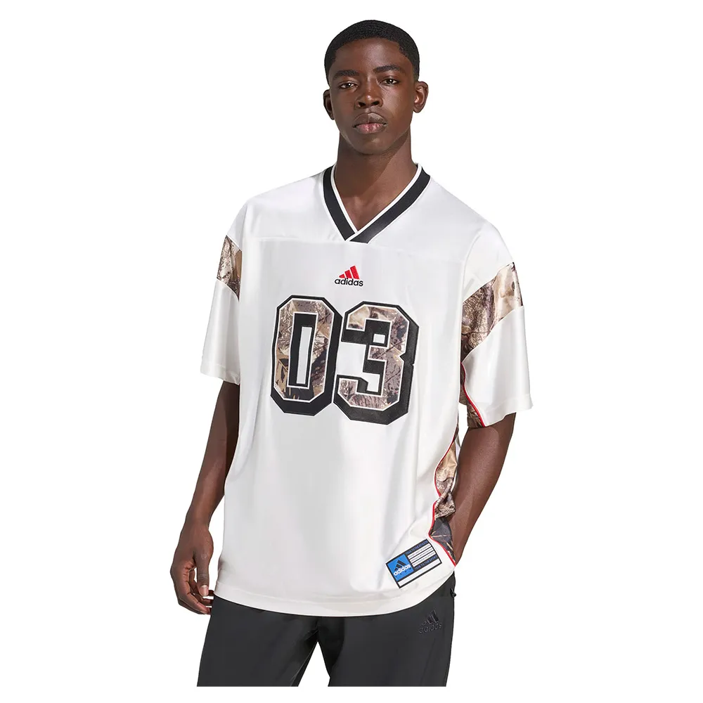 

Футболка с коротким рукавом adidas Originals Camo Football Jersey, белый