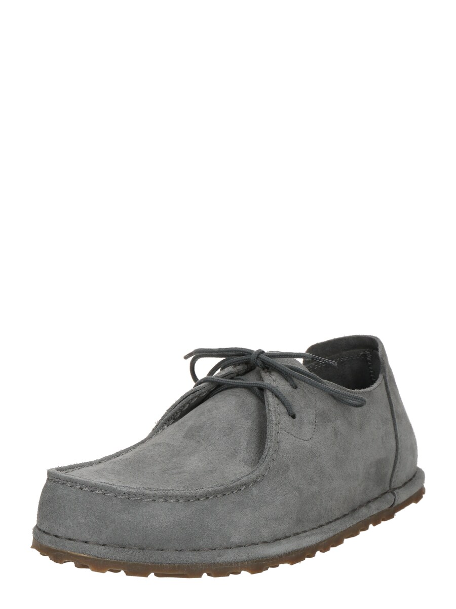 Мокасины BIRKENSTOCK Utti Lace, базальтовый серый