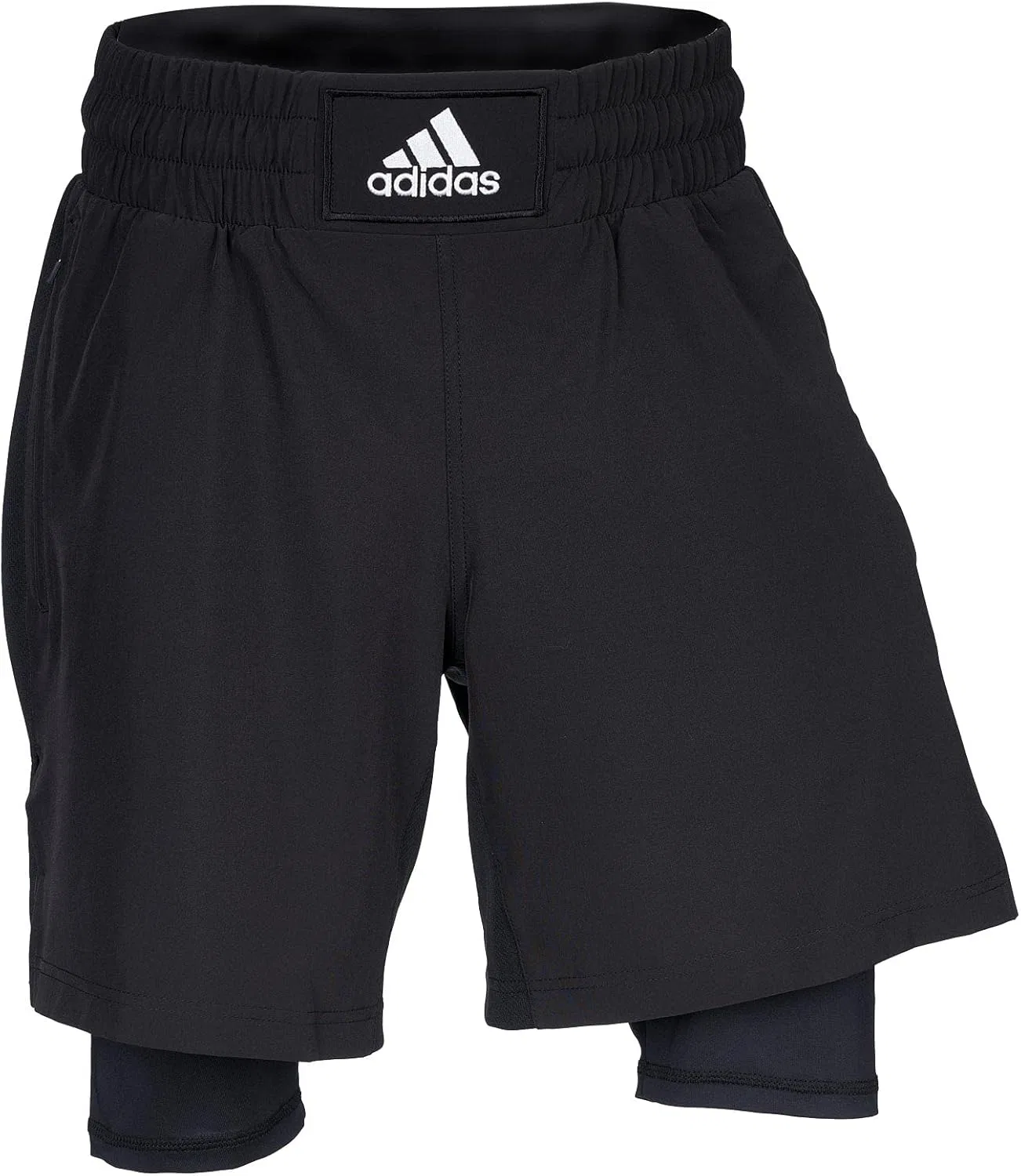 ADIDAS BOXWEAR TECH – Шорты с укороченной подкладкой до бедра — фото 2