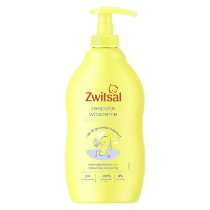 

Детский крем для мытья без мыла с дозатором Zwitsal