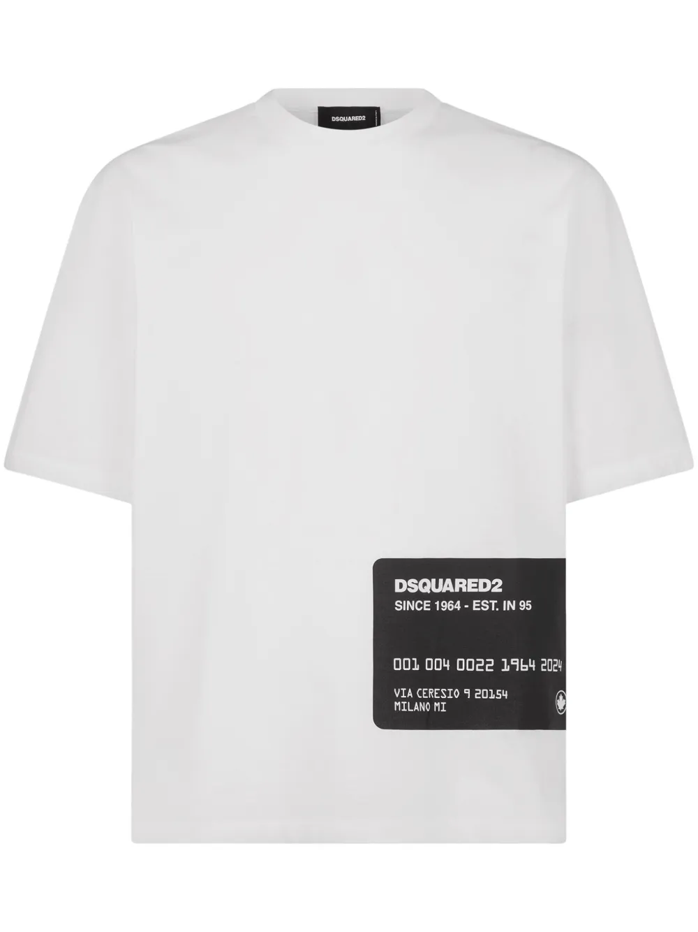 

Футболка с логотипом DSQUARED2, белый