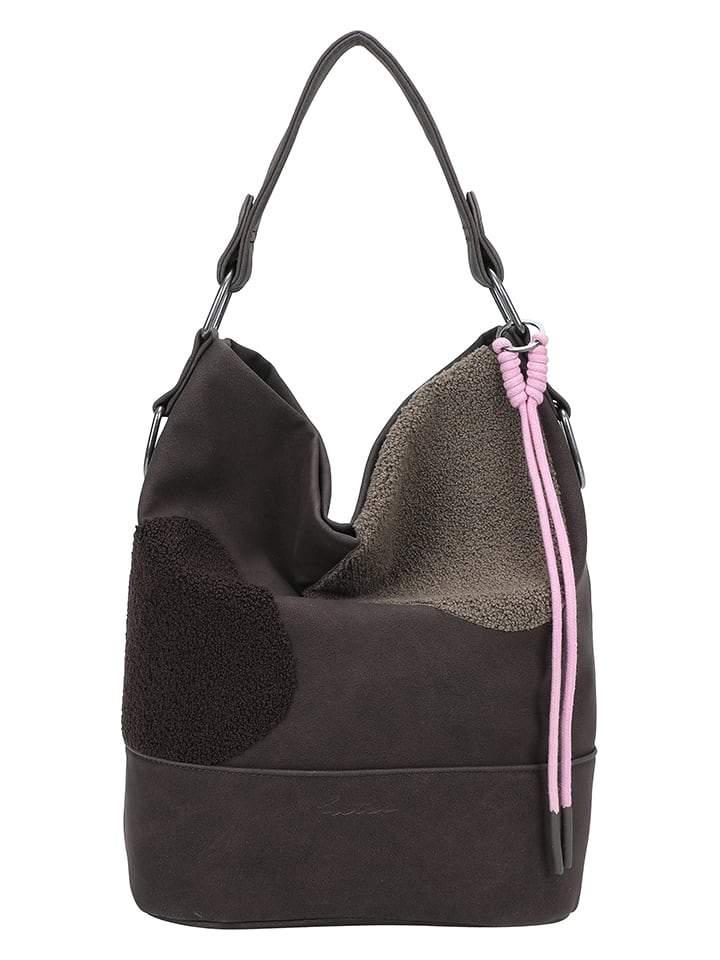 

Fritzi aus Preußen Сумка через плечо «Ольга» темно-коричневого цвета - (Ш)27 x (В)37 x (Г)17 см