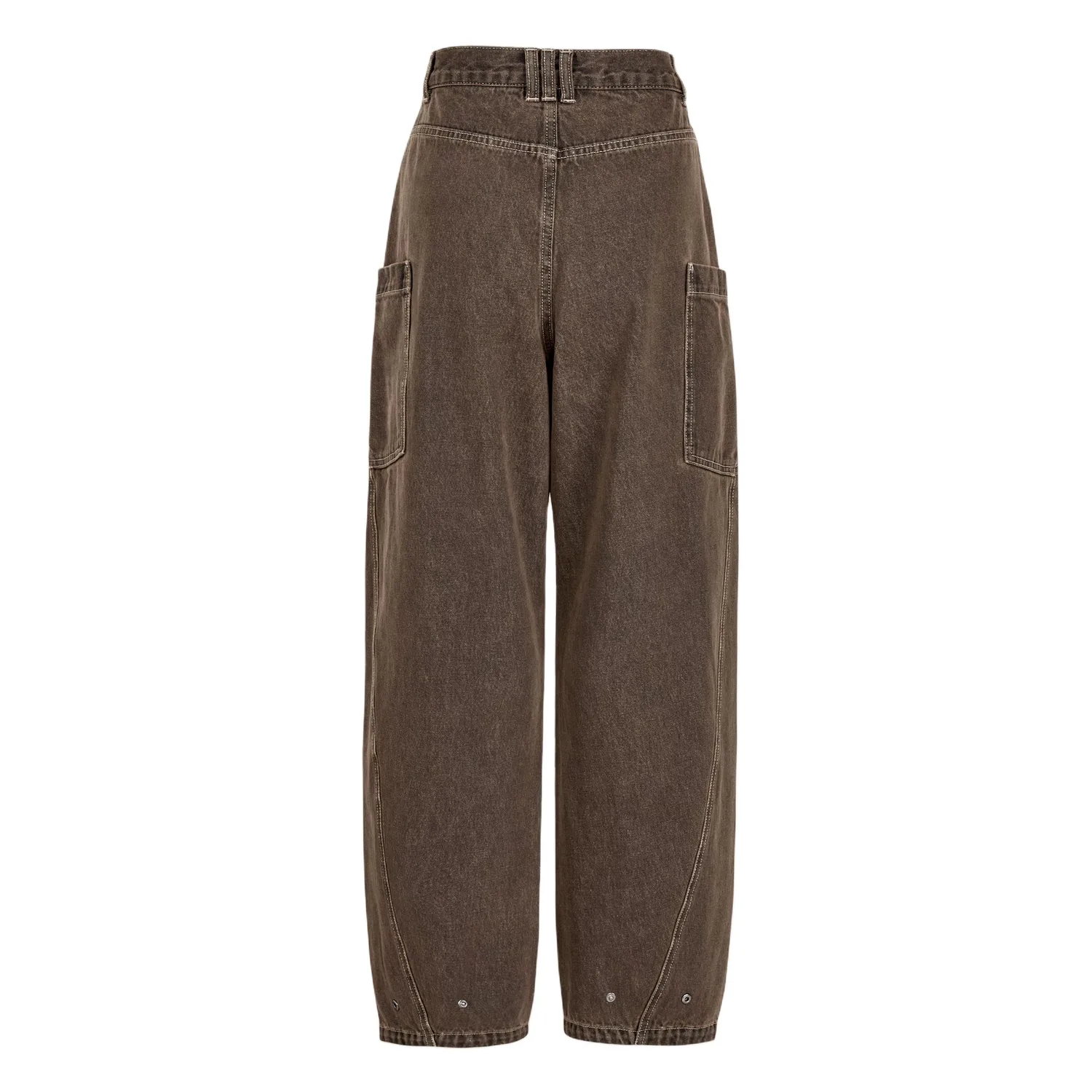 Джинсы женские Adidas Originals, Rock Gray Brown — фото 3
