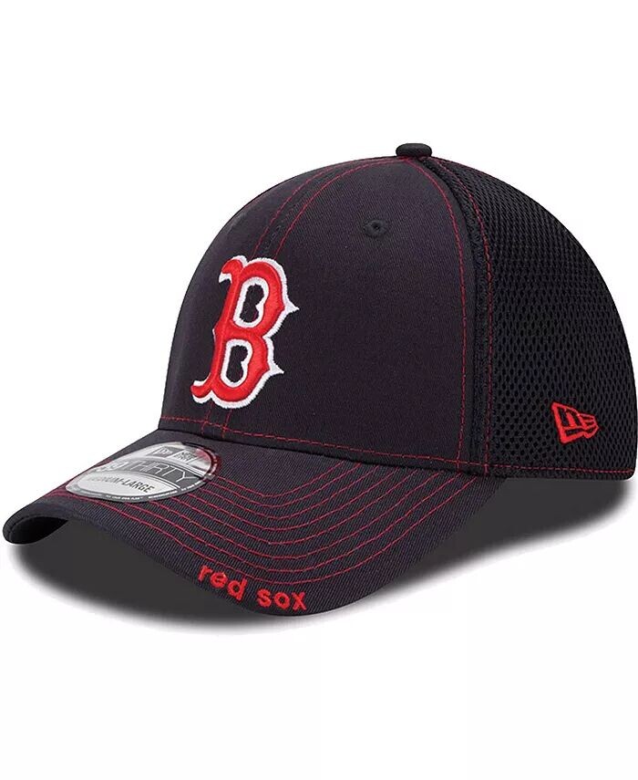 

Темно-синяя эластичная кепка Boston Red Sox Neo 39thirty New Era, синий