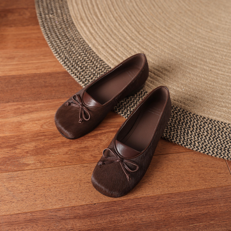 Yeezyy Reezy Коричневые женские туфли-лодочки, цвет Brown — фото 2