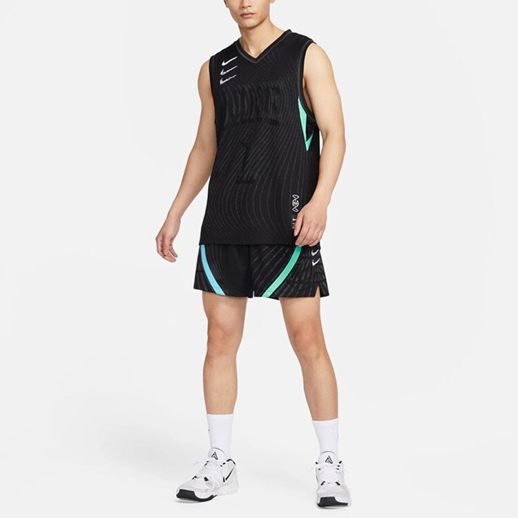 Мужская свободная майка Nike, черный — фото 3