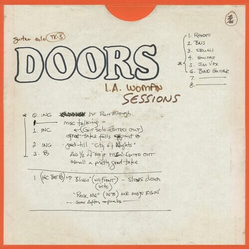 

Виниловая пластинка Doors - La Woman Sessions