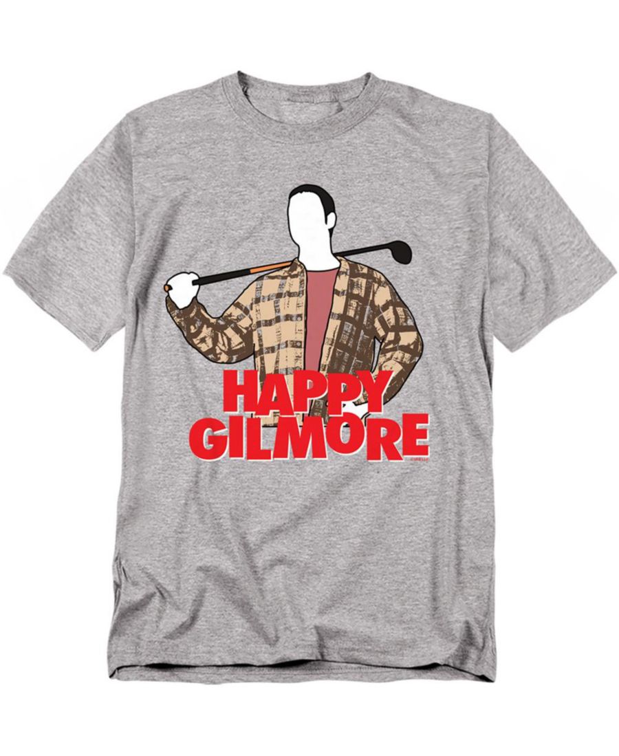 

Футболка гольф-клуба больших размеров Happy Gilmore, Athletic heather