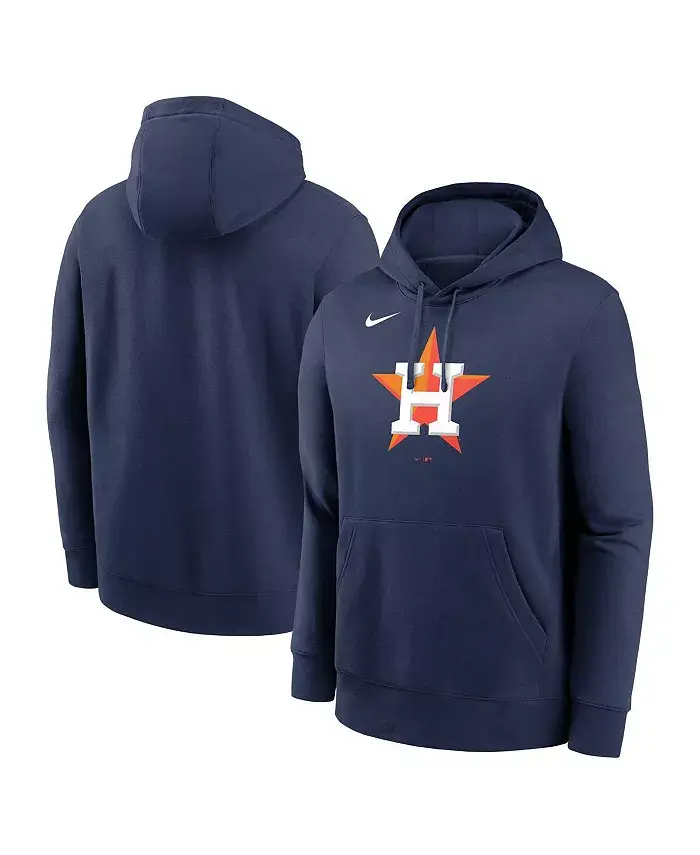 

Мужской синий худи с логотипом Houston Astros Club Fleece Nike