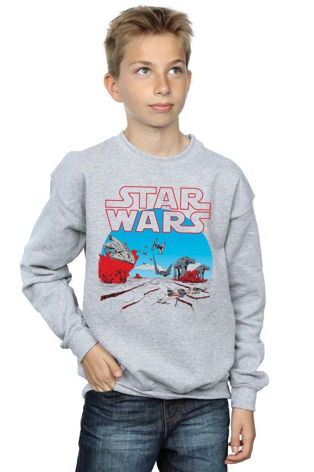 

Толстовка «Последние джедаи» Star Wars, серый