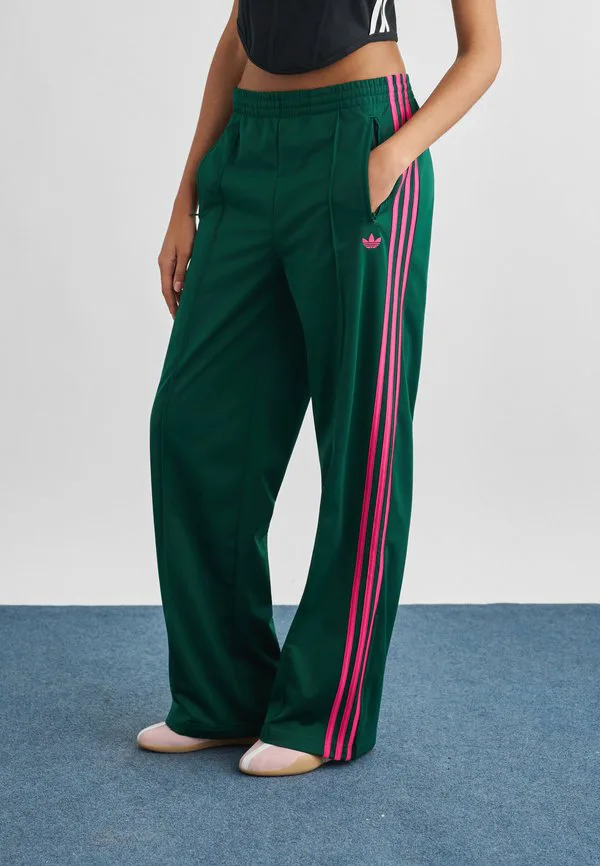 Свободные спортивные штаны firebird Adidas Originals, Collegiate Green/Real Magenta — фото 2