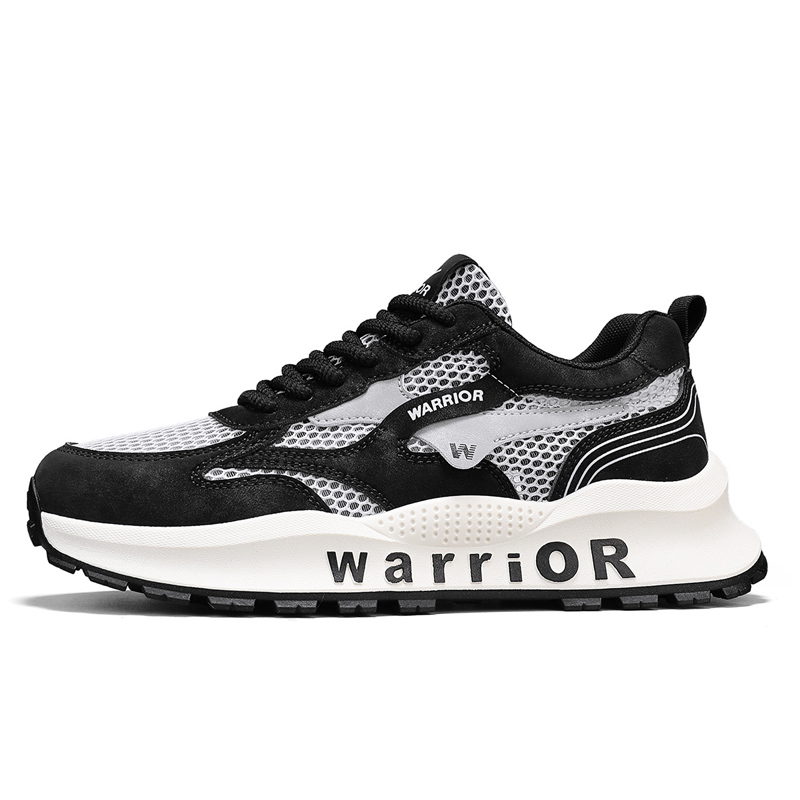 

Повседневные туфли мужские низкие серые WARRIOR, Gray Black