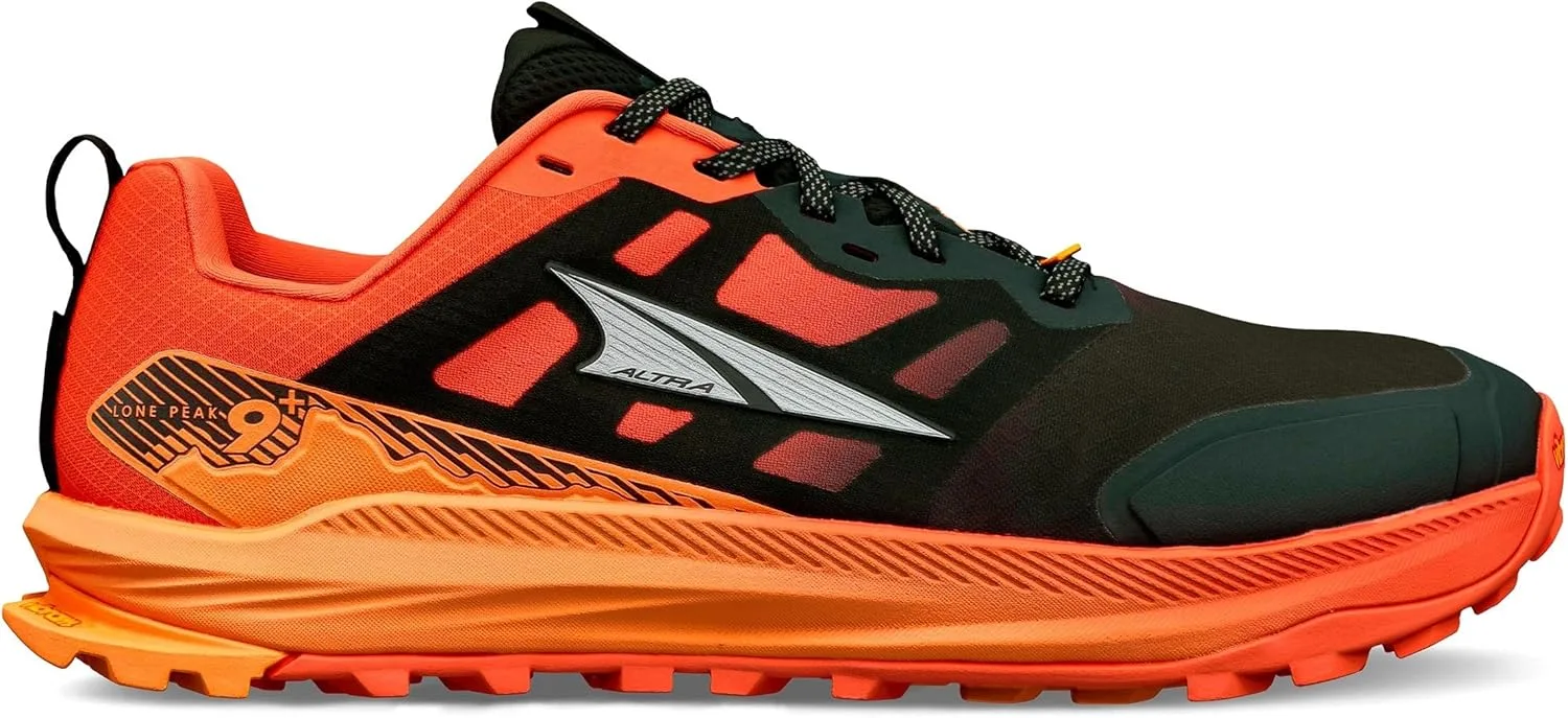 Мужские кроссовки Altra Lone Peak 9+, черный/оранжевый