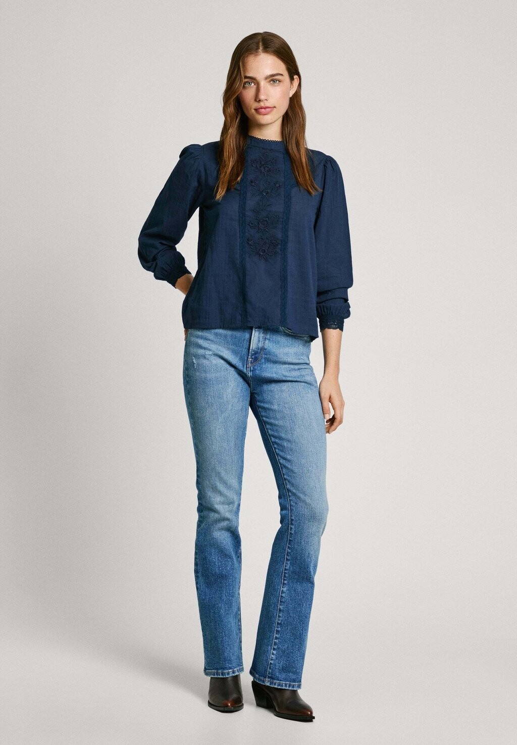 

Блуза PRIM Pepe Jeans, темно-синий