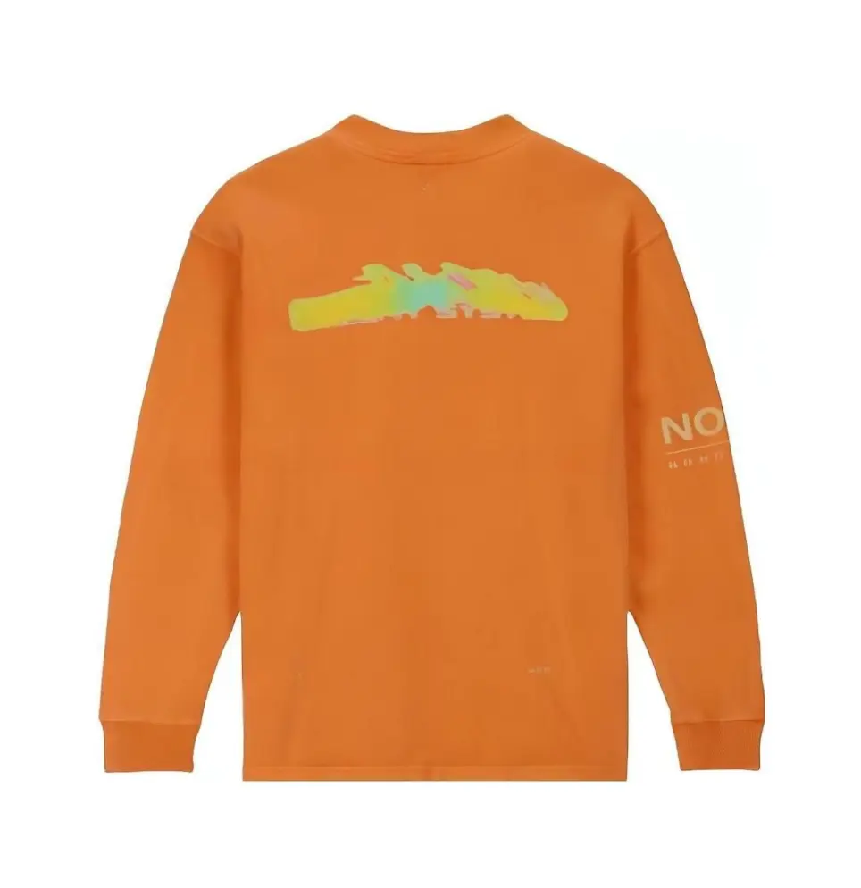 

Футболка с длинными рукавами и высоким воротником Nike x NOCTA Drake 8K Peaks, оранжевого цвета