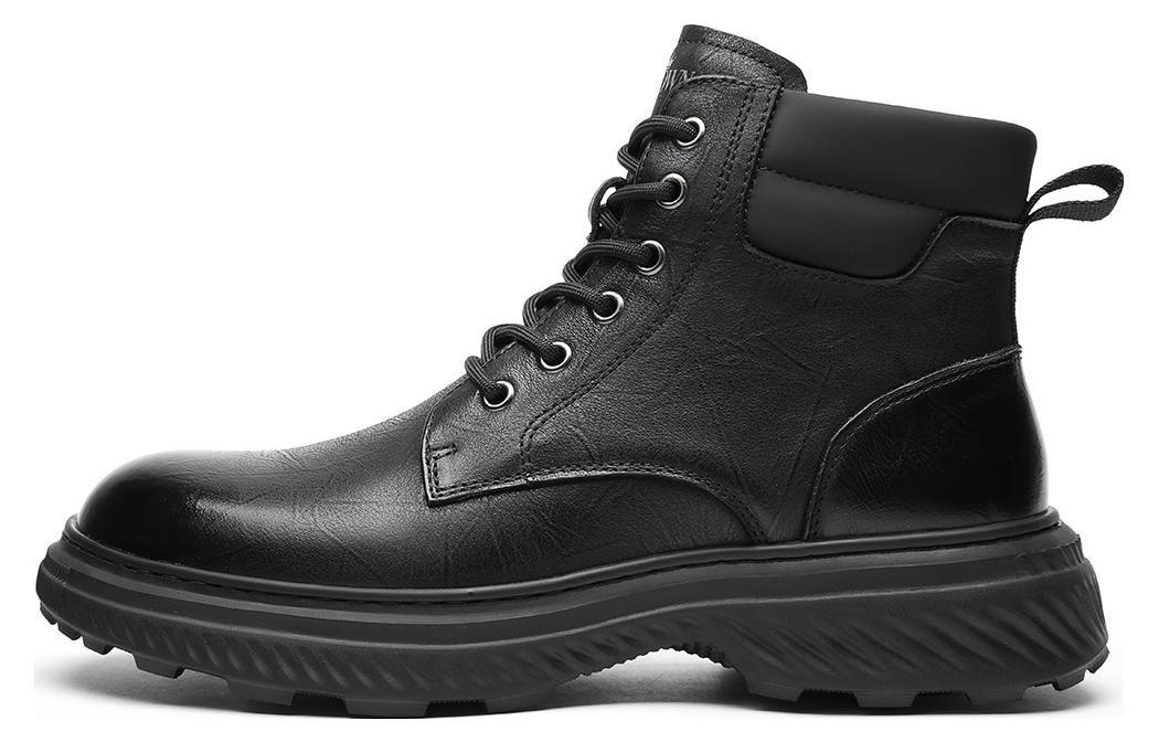 

CROWN Ботинки Martin мужские черные