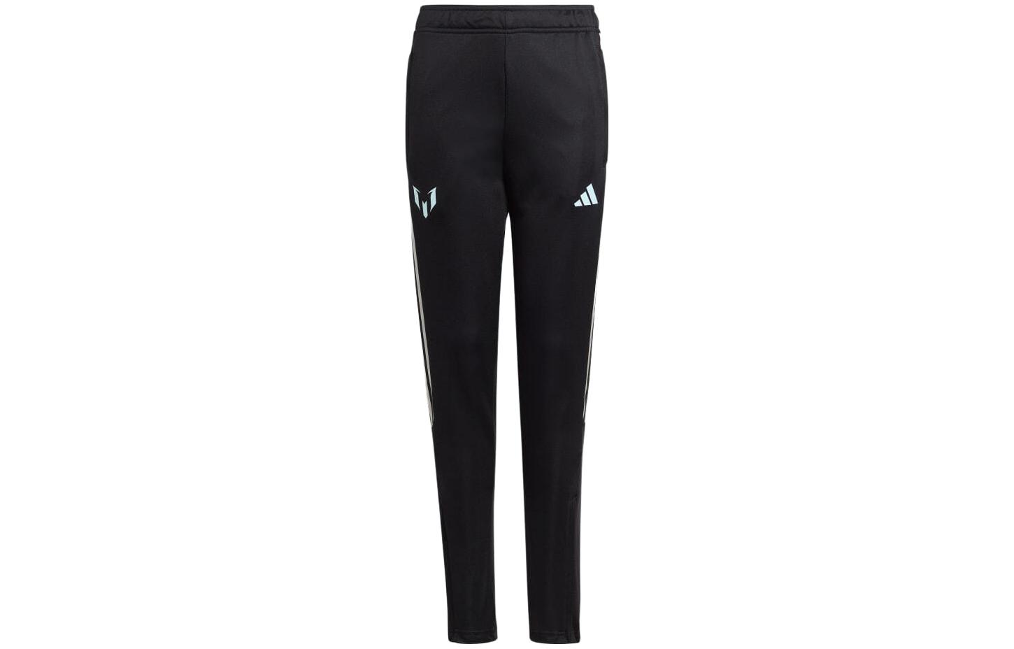 

Детские вязаные спортивные штаны Adidas, черные