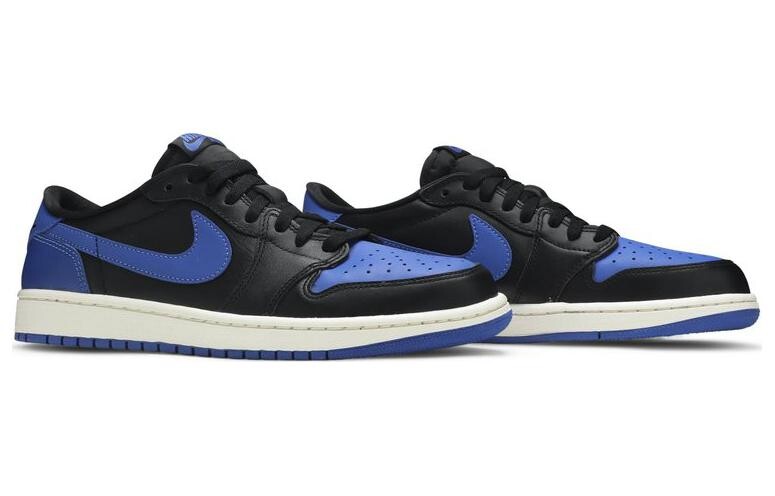 Кроссовки Jordan Air Jordan 1 Basketball, черный/синий/белый — фото 2