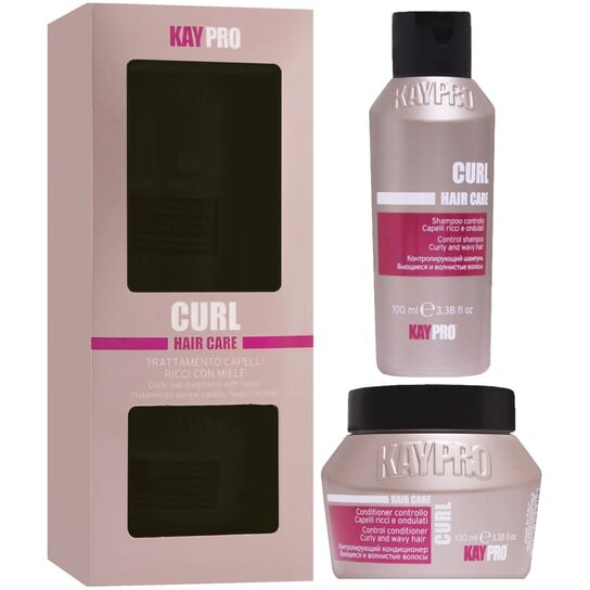 

Набор для укрепления вьющихся волос, 2x100мл KayPro Curl Hair Care