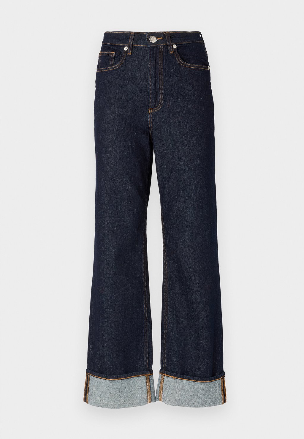 

Джинсы прямого кроя VMTESSA WIDE FOLD UP Vero Moda, темно-синий