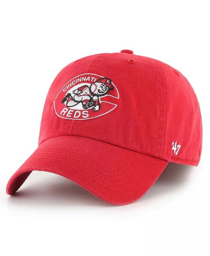 

Мужская красная приталенная шляпа Cincinnati Reds Cooperstown Collection Franchise '47 Brand
