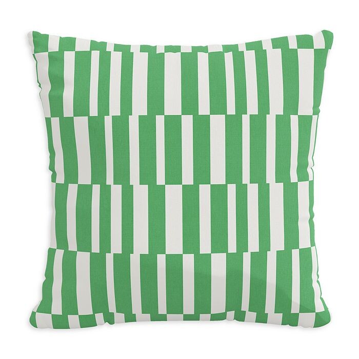 

Уличная подушка Sparrow & Wren в полоску Jump Stripe, 18 x 18 дюймов, зеленый