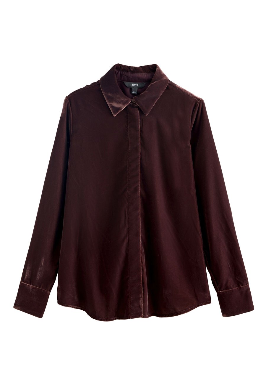 

Блуза Next REGULAR FIT -LONG SLEEVE, Chocolate Brown/Brown