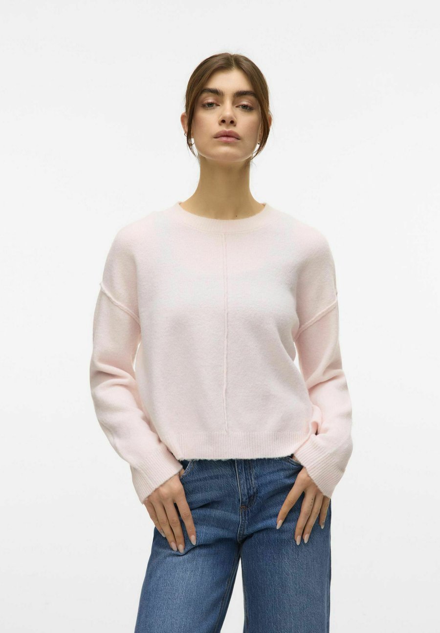 

Джемпер Vero Moda BESTI LS O-NECK BOO, Pink Dogwood/Light Pink